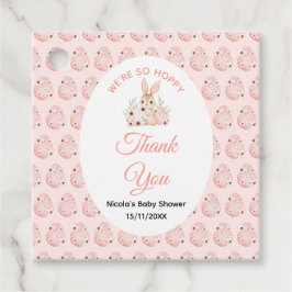 Easter Bunny Baby Shower Geschenkanhänger