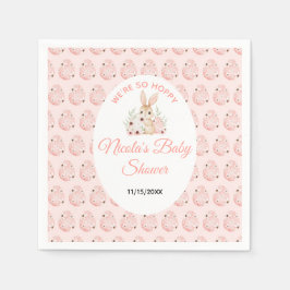 Easter Bunny Baby Shower Serviette