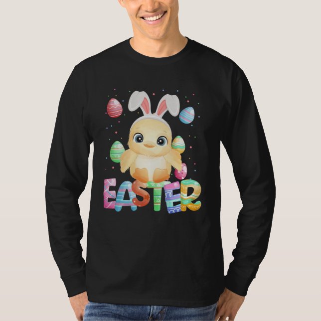 Easter Bunny Chick   Easter Chicken T-Shirt (Vorderseite)