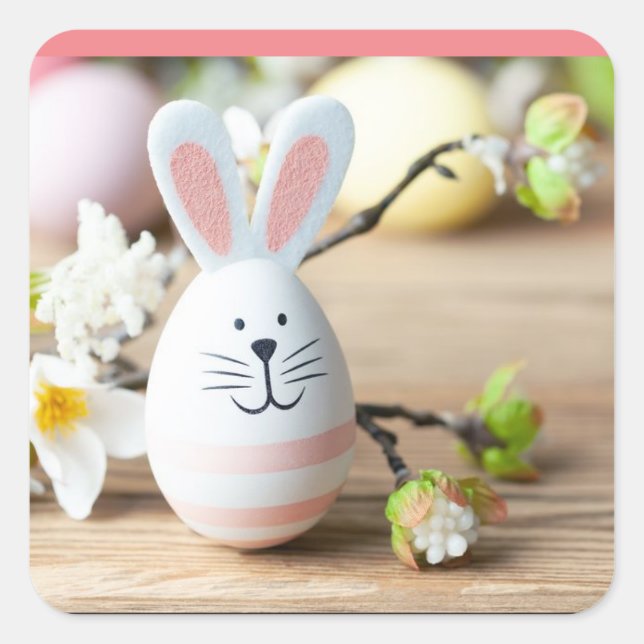 **EASTER BUNNY EGG EASTER** STICKER (Vorderseite)
