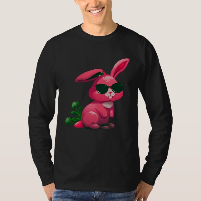 Easter Bunny Faces cool Easter Rabbit Bunnies  5 T-Shirt (Vorderseite)