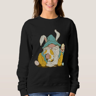 Easter Bunny Gnome EasterEgg Spring Happy Easter D Sweatshirt