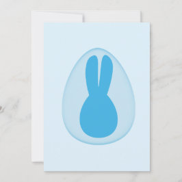Easter bunny greeting card karte