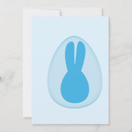 Easter bunny greeting card karte