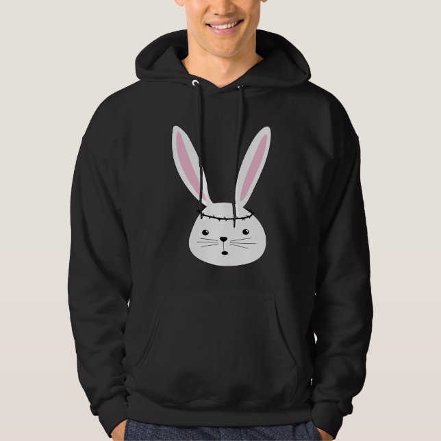 Easter Bunny Jesus  Carnival Hoodie (Vorderseite)