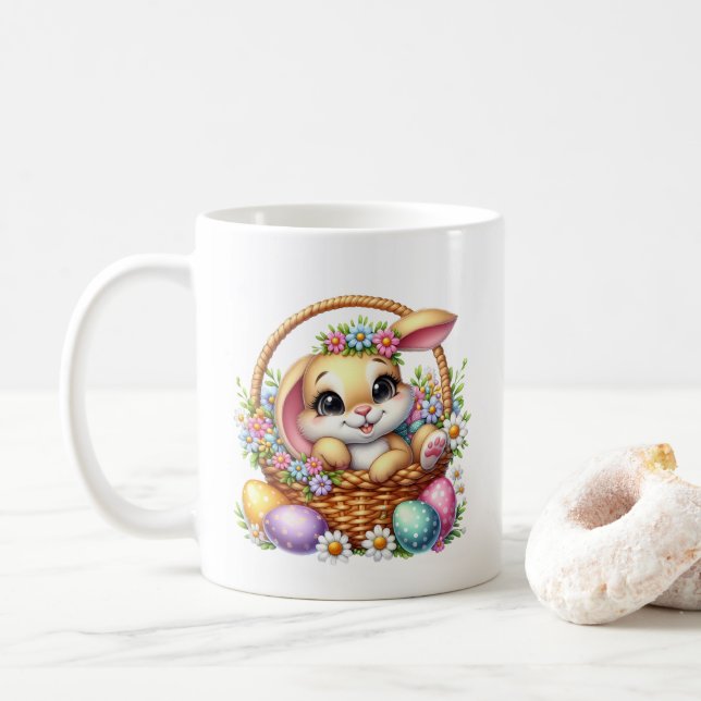 Easter Bunny  Kaffeetasse (Mit Donut)