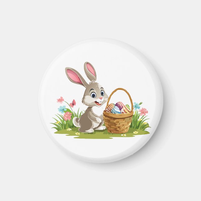 Easter bunny magnet (Vorne)