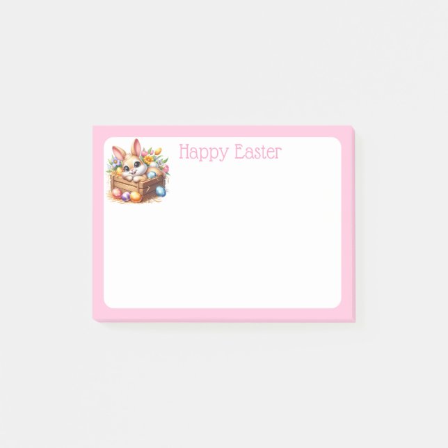 Easter Bunny Notes Post-it Klebezettel (Vorderseite)