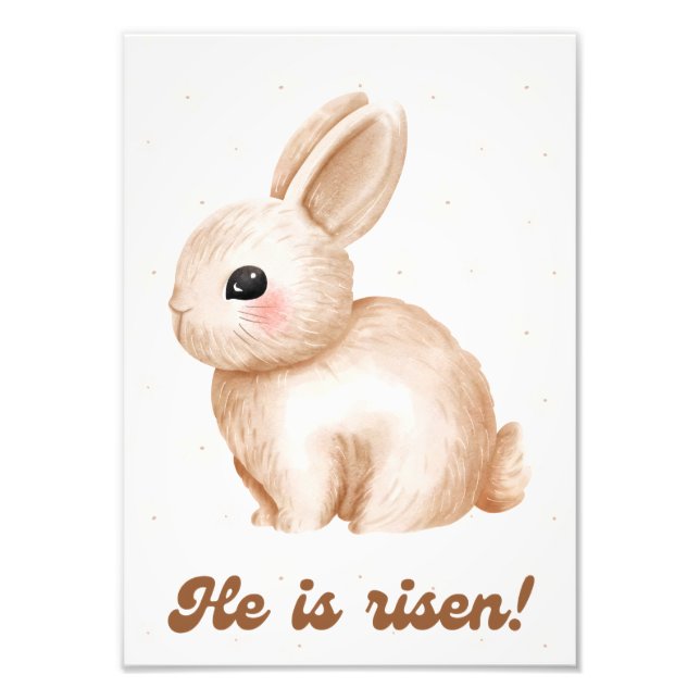 Easter Bunny Poster – Kids Room Wall Art (Vorne)