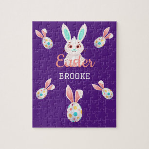 "EASTER" BUNNY PUZZLE MIT SPEZIELTEN EIERN & NAMEN