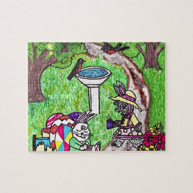 EASTER BUNNY RESTING (Horizontal)