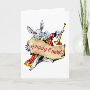 EASTER BUNNY VERLÄNGERT GLÜCKLICH OSTERE GREETINGS FEIERTAGSKARTE