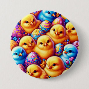 EASTER CHICKS EIER ~ Schaltfläche Button