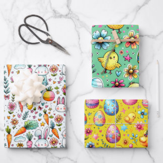 Easter Colors  Geschenkpapier Set