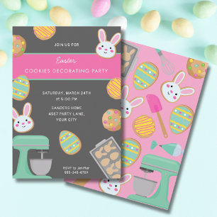 EASTER COOKIE INVITATION PARTI