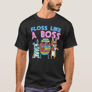 Easter-Crew Flossing Flosse wie ein Boss-Ei-Hase C T-Shirt