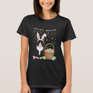 Easter Day Cat Bunny Ears Eggs Shirt Men Women Eas