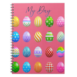 Easter Day -My Day Classic Notebook Notizblock