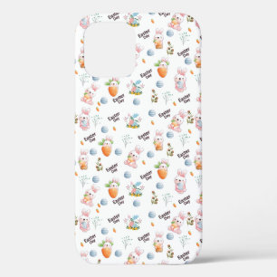 Easter Day Rabbits Pattern Case-Mate iPhone Hülle