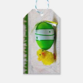 Easter Decoration - Easter egg and chick Geschenkanhänger