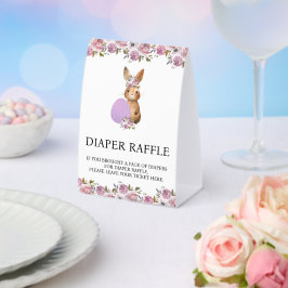 Easter Diaper Raffle Baby Shower  Tischaufsteller