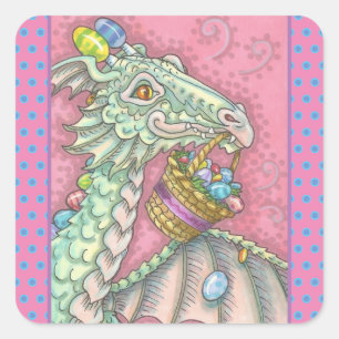 EASTER DRAGON EGG DROP, URLAUB FANTASY STICKERS