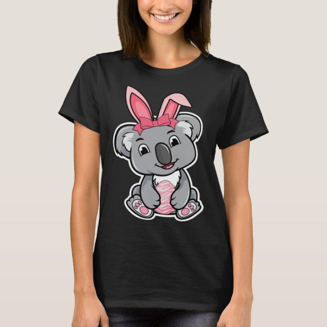Easter Egg Hunt Bunny Ear Koala Easter Day 2023 T-Shirt (Vorderseite)