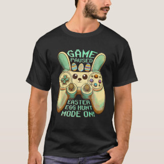Easter Egg Hunt Gamer Game Pausen Ei Jagd Modus au T-Shirt