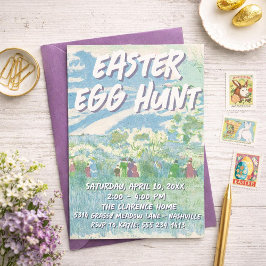 Easter Egg Hunt Party Invitations Einladung