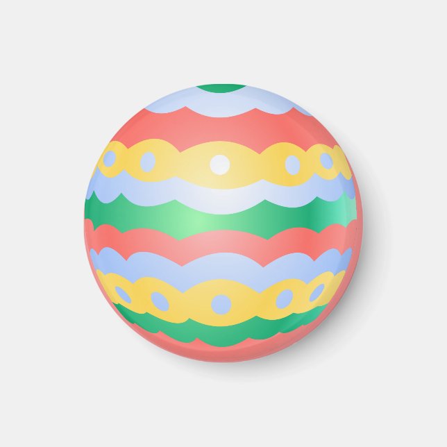 Easter Egg Magnet Feste Ostereier Dekorationen (Vorne)