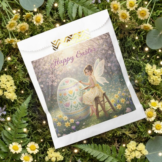 Easter Fairy Painting Egg Spring Geschenktütchen (Von Creator hochgeladen)