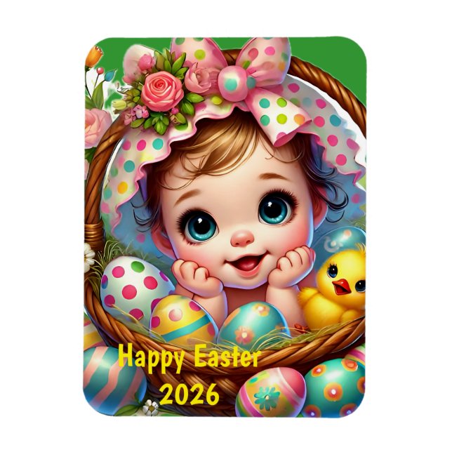 EASTER ~ Flexible Photo Magnet (Vertical)