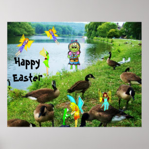 EASTER FROGETTA ET LE POSTER FAIRIES