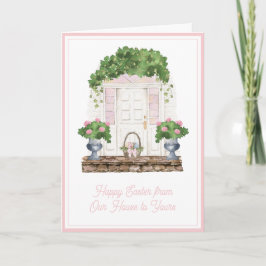 Easter Front Door Karte