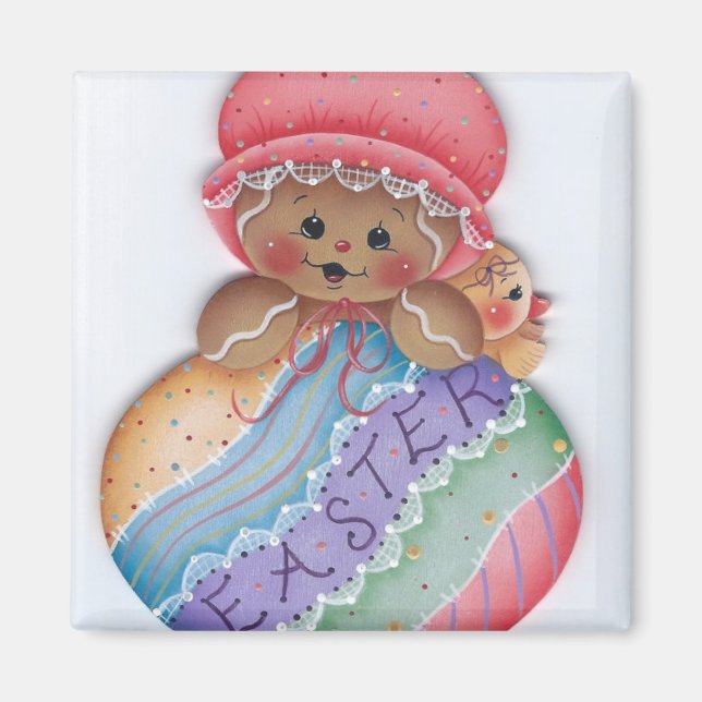 Easter Gingerbrei & Chick Magnet (Vorne)