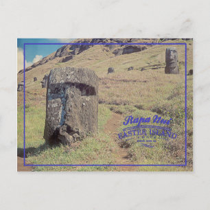 Easter island (Rapa Nui) Chile Postkarte
