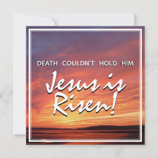 EASTER Jesus ist CHRISTLICH Feiertagskarte