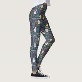 EASTER Leggings Bunny Egg Yoga Pants Frauen Mädche