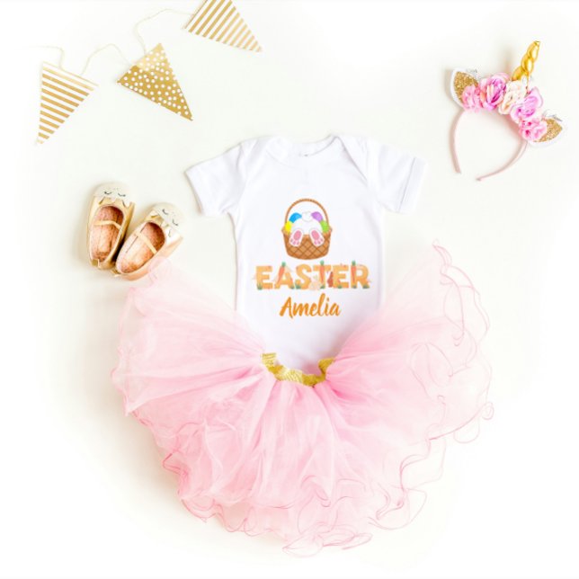 Easter Personalized Baby Bodysuit Strampler (Von Creator hochgeladen)