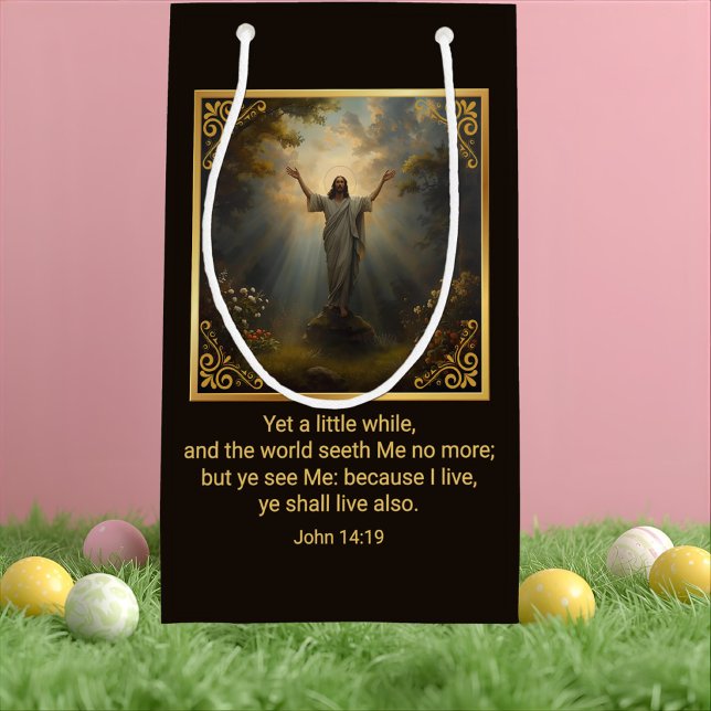 Easter Resurrection Religious Mittlere Geschenktüte (Von Creator hochgeladen)