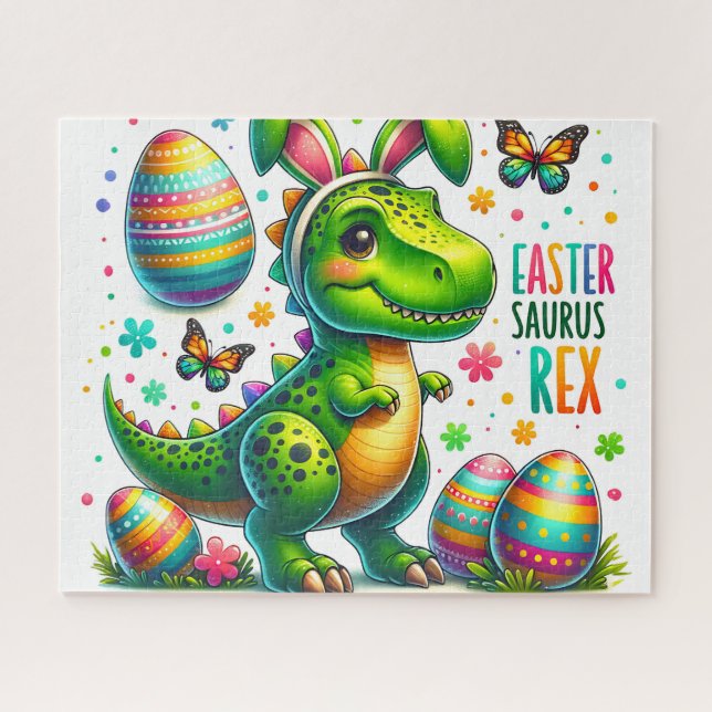 Easter Saurus Rex (Horizontal)
