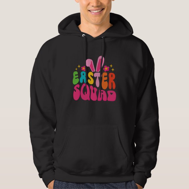 Easter Squad Bunny Rabbit Face  Easter Day Women G Hoodie (Vorderseite)
