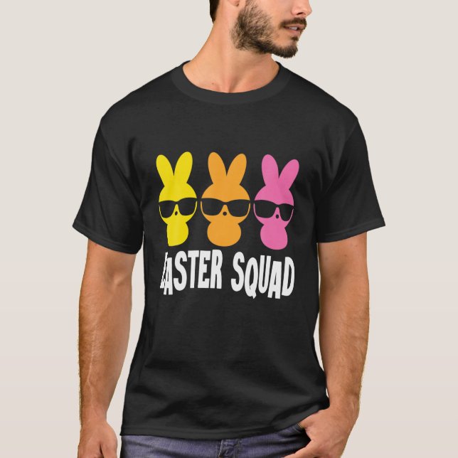 Easter Squad Funny Easter Day Family Matching Outf T-Shirt (Vorderseite)
