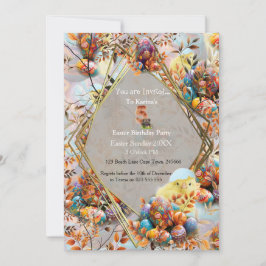 Easter Sunday Birthday Celebrations Einladung