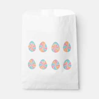Easter Tie-Dye eggs mid-tone soft pattern Geschenktütchen