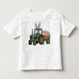 Easter Tractor  Kleinkind T-shirt
