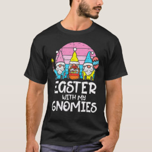 Easter With My Gnomies Nordic Gnomen Men Women Ki T-Shirt