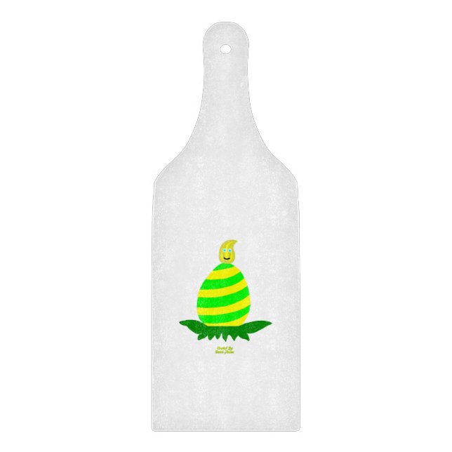 Easter wünscht Glass Cutting Board Paddel Schneidebrett (Vorderseite)