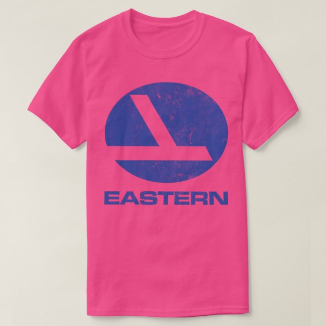 Eastern Airlines verblassten Vintagen Stil T-Shirt (Design vorne)