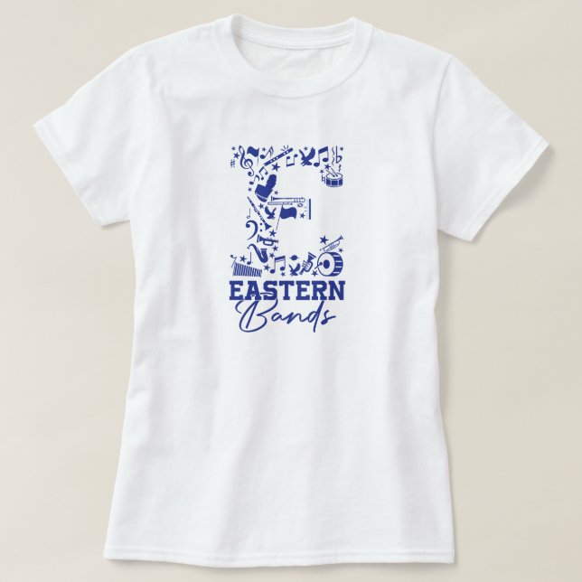 Eastern Bands Musical E T-Shirt (Design vorne)